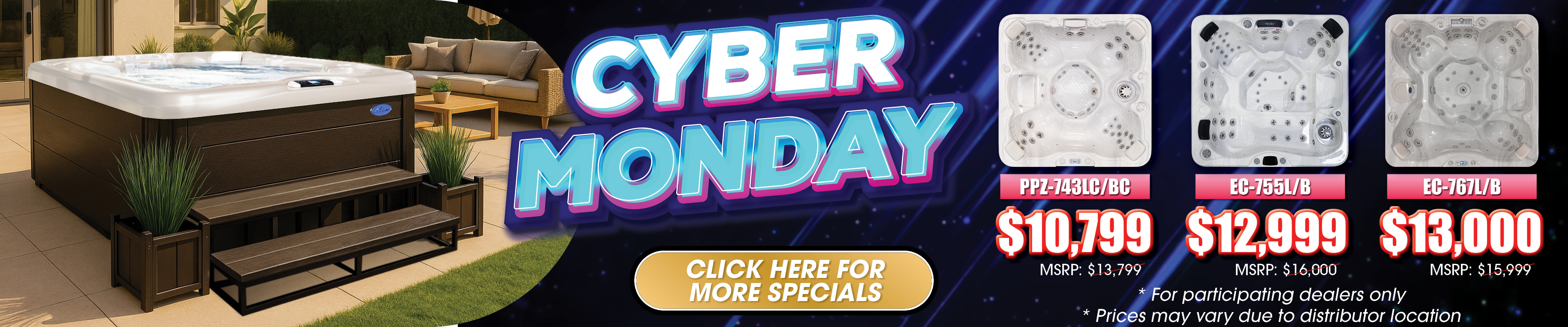 Calspas hot tub being used in a family setting - Mount Vernon