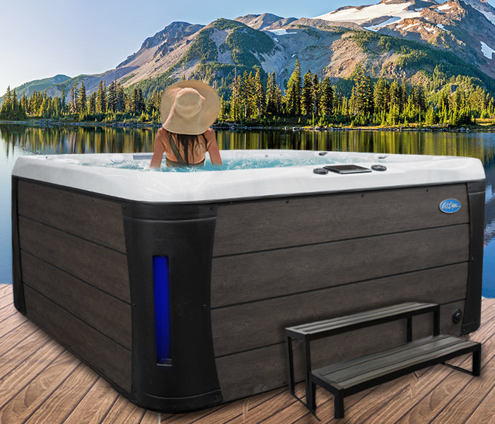Calspas hot tub being used in a family setting - hot tubs spas for sale Mount Vernon